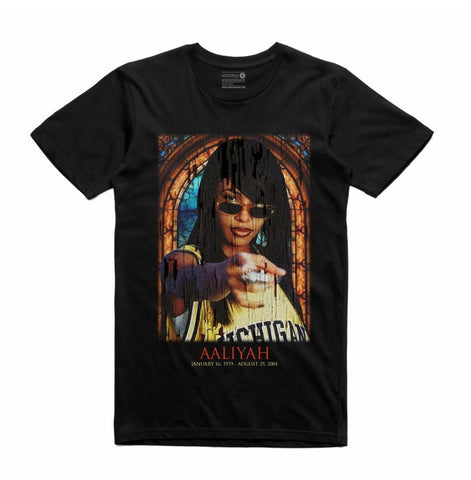 Streetwear on Demand STAINED GLASS V2 AALIYAH