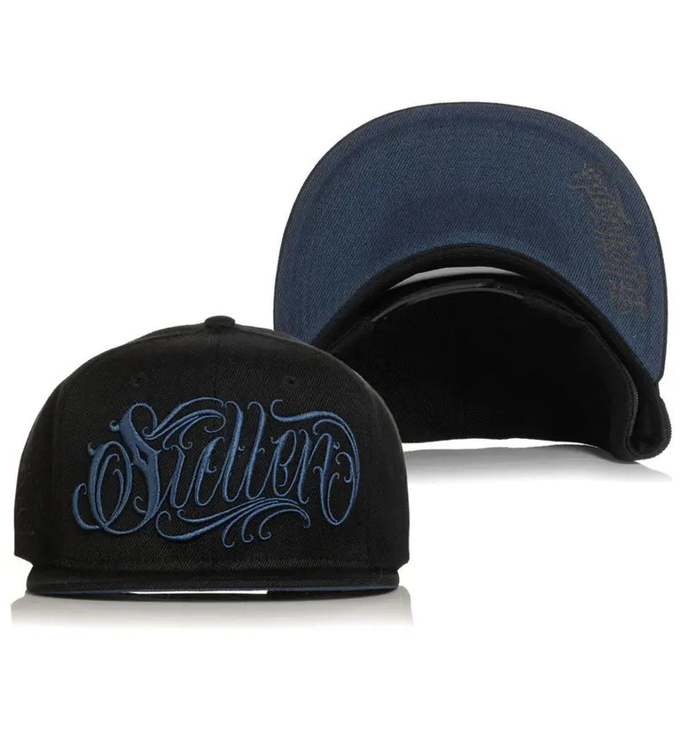 Sullen Collective ADR LETTERS SNAPBACK HAT BLACK