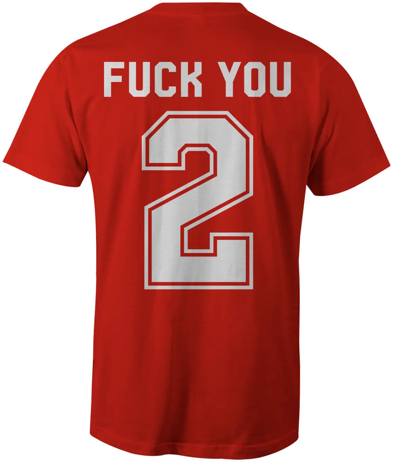 HEATHEN FU2 TEE SHIRT RED
