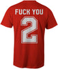 HEATHEN FU2 TEE SHIRT RED