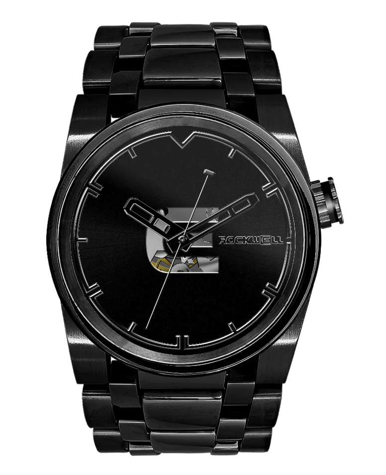 ROCKWELL THE 50mm AUTOMATIC WATCH PHANTOM BLACK WASHINGTON