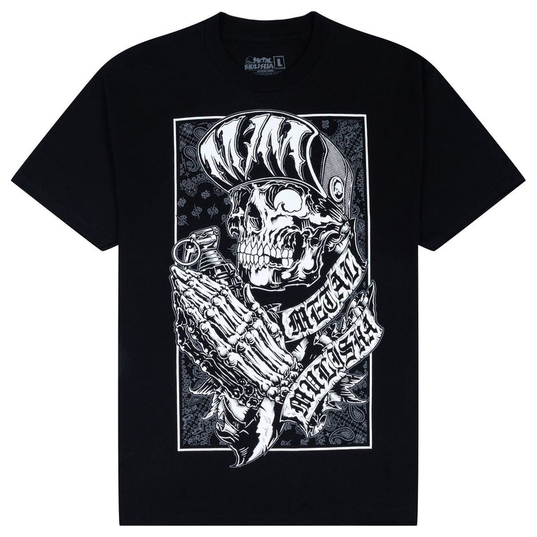 METAL MULISHA CORONER TEE SHIRT BLACK