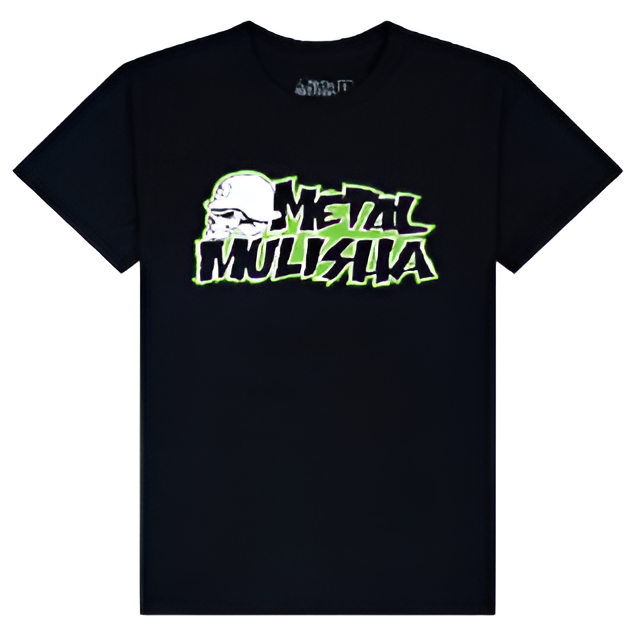 METAL MULISHA CORPO TEE SHIRT BLACK / GREEN
