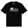 METAL MULISHA CORPO TEE SHIRT BLACK / RED