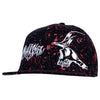 METAL MULISHA DARK PATH SNAPBACK HAT BLACK/RED