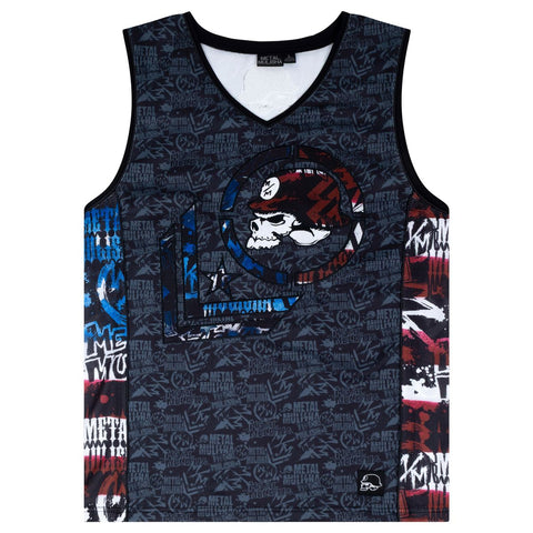 METAL MULISHA DLUSH 2 JERSEY BLACK RWB
