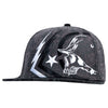 METAL MULISHA GHOST 3 FLEX HAT BLACK / GREY