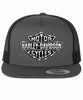 Kustom Hatz HARLEY DAVIDSON CHROME SNAPBACK
