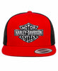 Kustom Hatz HARLEY DAVIDSON CHROME SNAPBACK