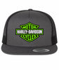 Kustom Hatz HARLEY DAVIDSON NEON GREEN SNAPBACK