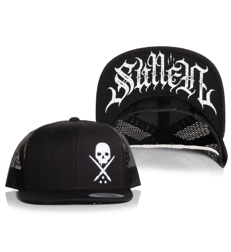 Sullen Collective HOOK SNAPBACK HAT BLACK