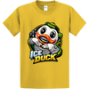 ARTBAG INK OREGON ICE DUCK TEE SHIRT YELLOW
