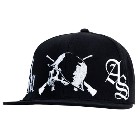 METAL MULISHA IRON OPERATOR SNAPBACK HAT BLACK