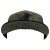 METAL MULISHA IRON OPERATOR SNAPBACK HAT GREEN