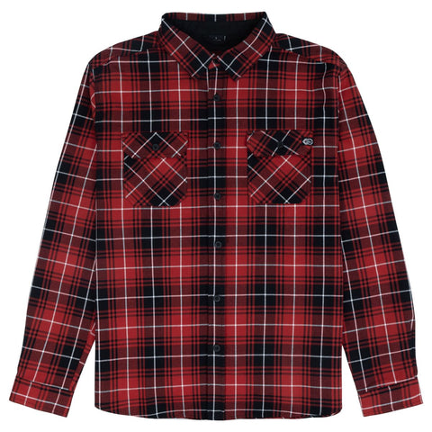 METAL MULISHA JACKED FLANNEL RED