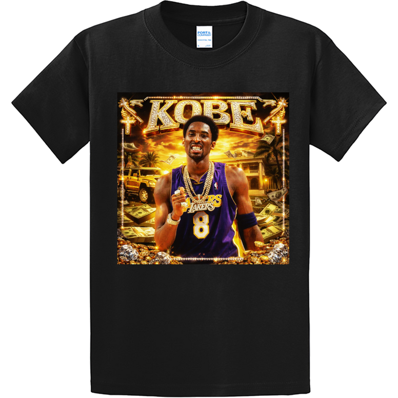 ARTBAG INK KOBE MEMORIAL TEE SHIRT BLACK