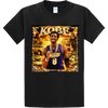 ARTBAG INK KOBE MEMORIAL TEE SHIRT BLACK