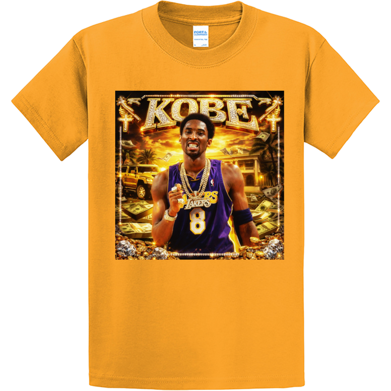 ARTBAG INK KOBE MEMORIAL TEE SHIRT GOLD