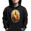 ARTBAG INK KOBE STAINED GLASS VOL. 1 HOODIE BLACK