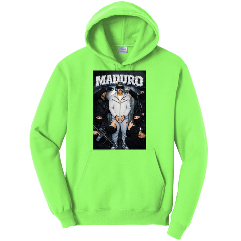 ARTBAG INK MADURO ARREST HOODIE NEON GREEN