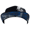 METAL MULISHA MAYHEM FLEX HAT BLACK / BLUE