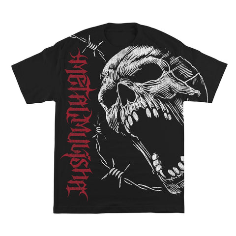 METAL MULISHA DAMAGER TEE SHIRT BLACK