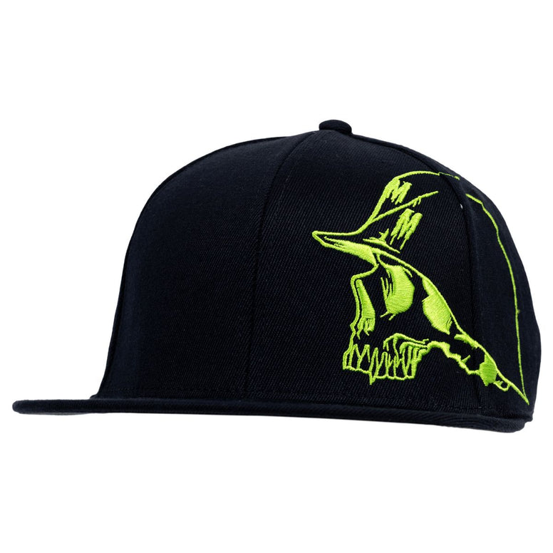 METAL MULISHA MOBBER 2 FLEX HAT BLACK / GREEN