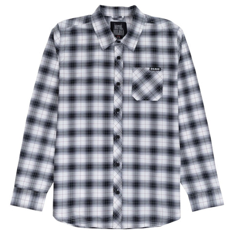 METAL MULISHA ONE SHOT WOVEN LS SHIRT BLACK