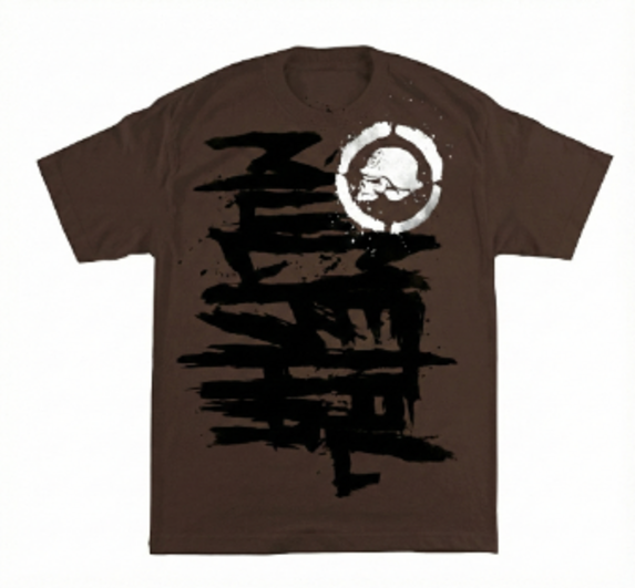 METAL MULISHA PINKMAN TEE SHIRT BROWN