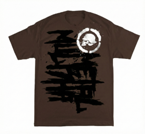METAL MULISHA PINKMAN TEE SHIRT BROWN