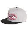 Sullen Collective RED ROSES SNAPBACK HAT GREY