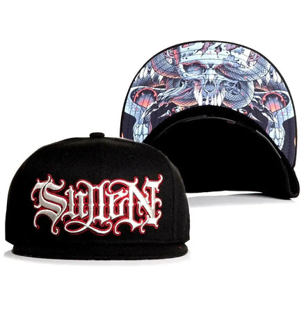 Sullen Collective ROCKA SNAPBACK HAT BLACK