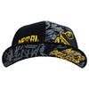 METAL MULISHA UNFAIR FLEX HAT BLACK / YELLOW