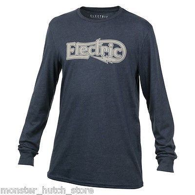 Electric California BONNEVILLE LS Tee Shirt NAVY