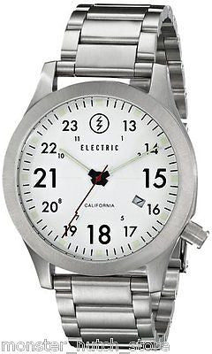 Electric California FW01 SS Wrist Watch WHITE LIMITED RELEASE