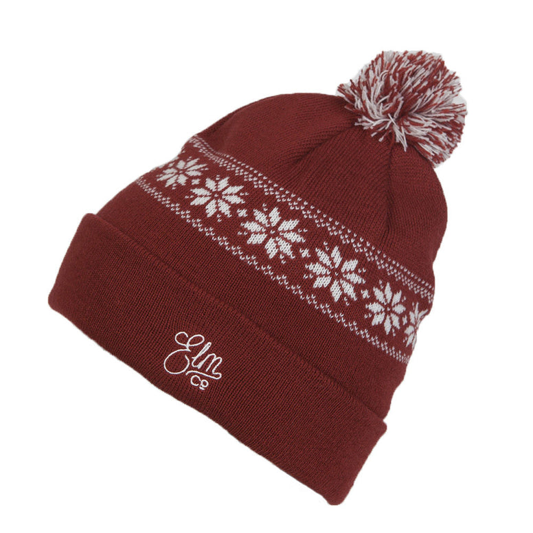 NEW WITH TAGS Elm Company Unisex EVOL Beanie CARDINAL LIMITED RELEASE EDITION