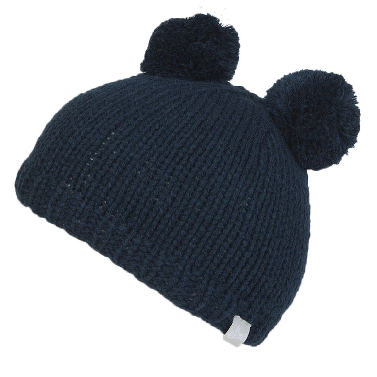 NEW WITH TAGS Elm Company Youth Kids SAPLINGS YOGI Beanie NAVY BLUE LIMITED RARE