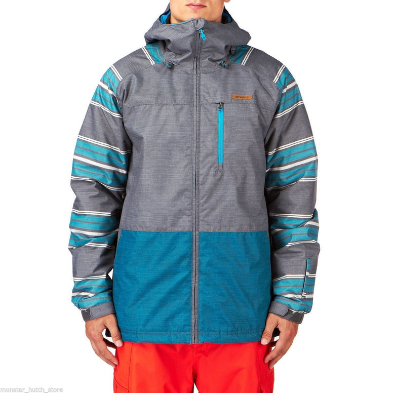 O'Neill SOCIETY Snowboard Ski Jacket STEEL GREY
