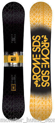 Rome SDS HEADLINE Snowboard 154cm CAMBER RARE LIMITED
