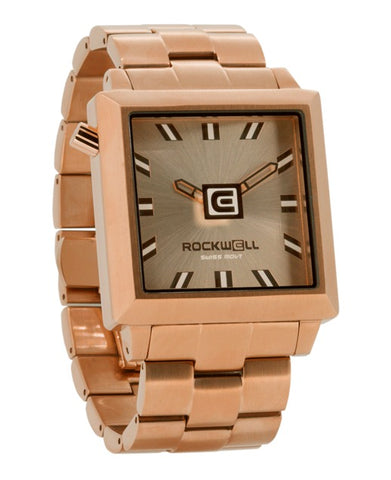 ROCKWELL THE 40mm2 WATCH ROSE GOLD