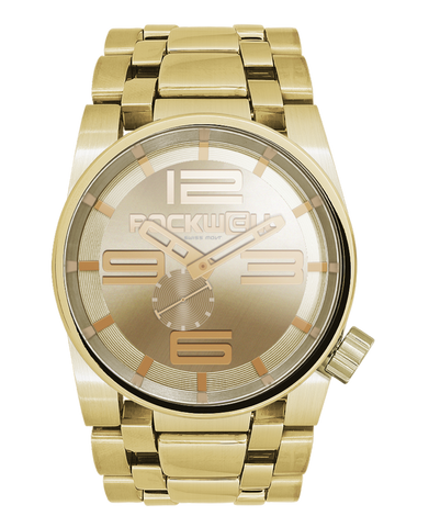 ROCKWELL THE 50mm WATCH GOLD