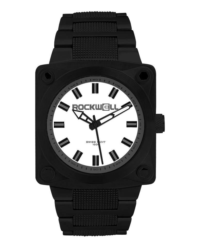ROCKWELL THE 747 WATCH BLACK / WHITE