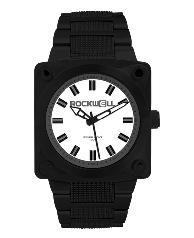 ROCKWELL THE 747 WATCH BLACK / WHITE