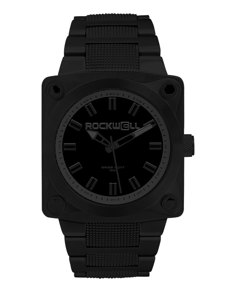 ROCKWELL THE 747 WATCH BLACK / BLACK