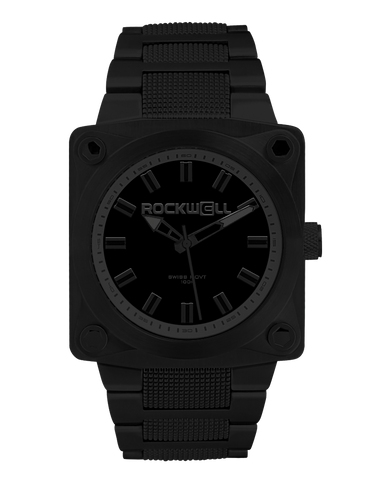 ROCKWELL THE 747 WATCH BLACK / BLACK