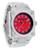 ROCKWELL THE 747 WATCH SILVER / RED