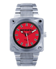 ROCKWELL THE 747 WATCH SILVER / RED