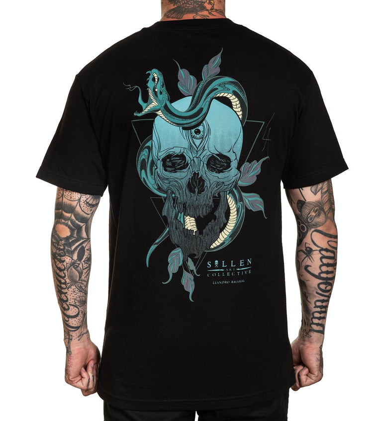 SULLEN AMARAL TEE SHIRT BLACK