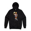 Streetwear on Demand AGASSI BEAR HOODIE BLACK