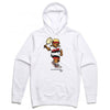 Streetwear on Demand AGASSI BEAR HOODIE WHITE